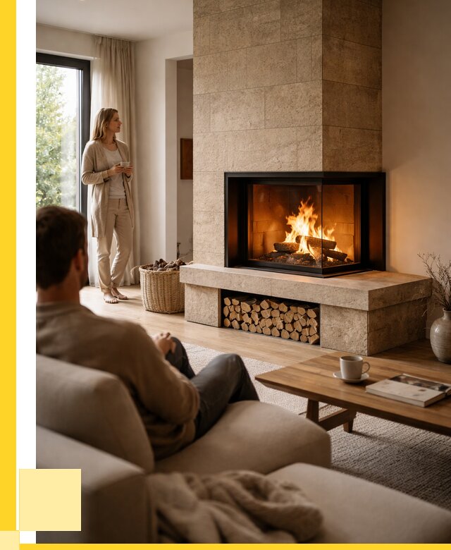 Угловые камины из кирпича установка в Качканаре от 153795 р. ЭриданКчк