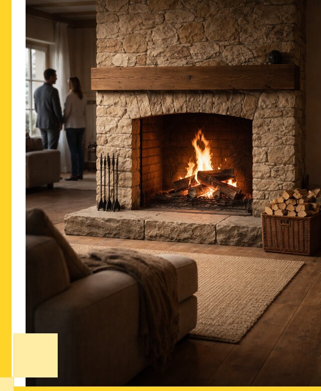 Открытые камины под ключ в Качканаре от 153795 р. ЭриданКчк