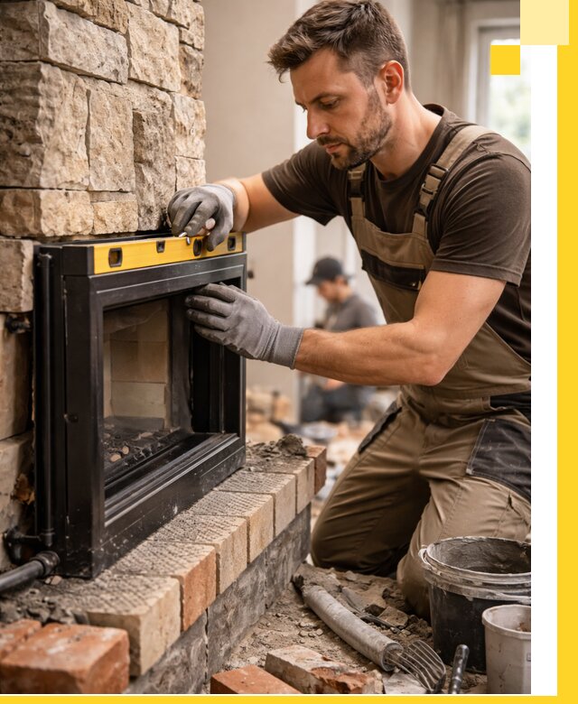 Дровяные камины под ключ в Качканаре: монтаж, обустройство