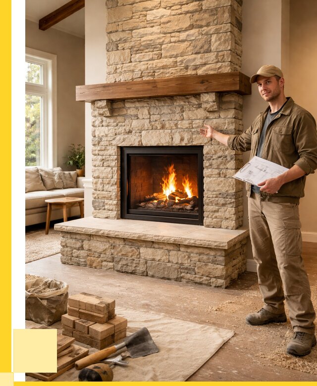 Камины под ключ в Качканаре от 184554 р. | ЭриданКчк — установка