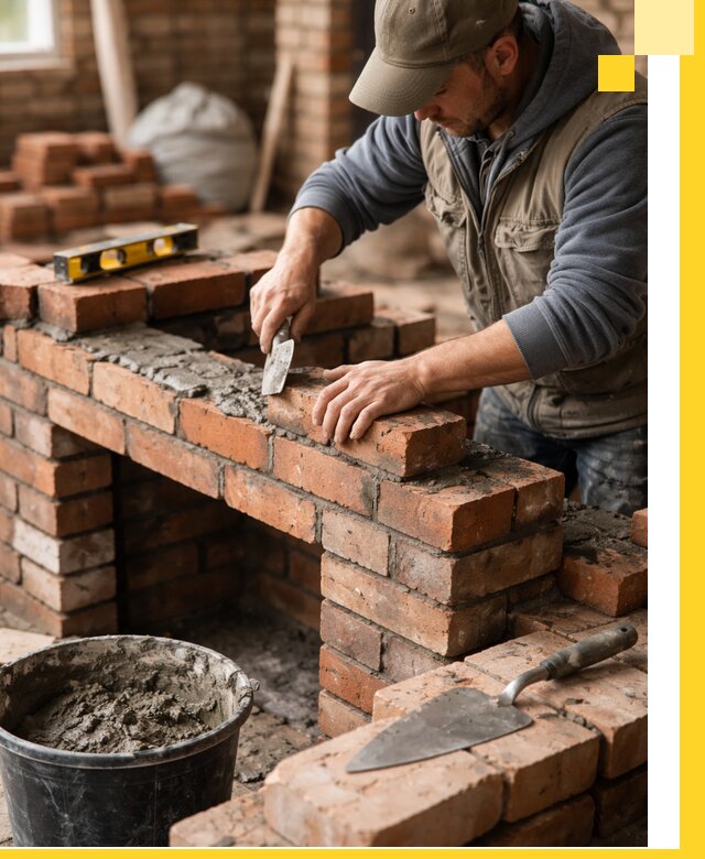 Кладка каминов под ключ в Качканаре профессиональная отделка и монтаж