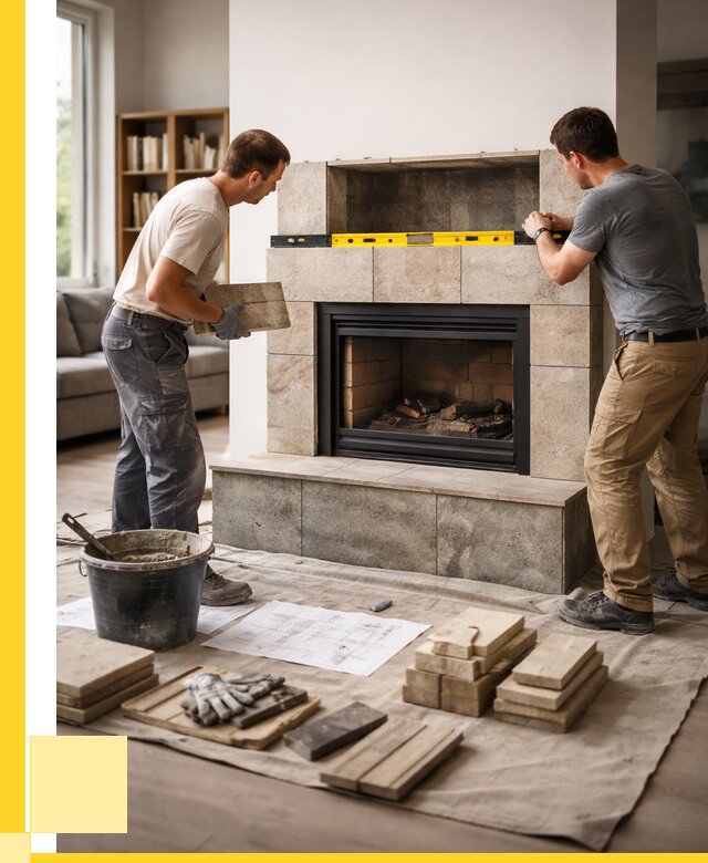 Монтаж каминов и установка в Качканаре от 46139 р. | ЭриданКчк