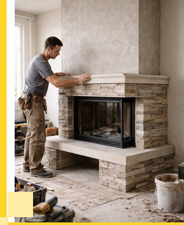 Изготовление каминов под ключ в Качканаре от 153795 р. | ЭриданКчк