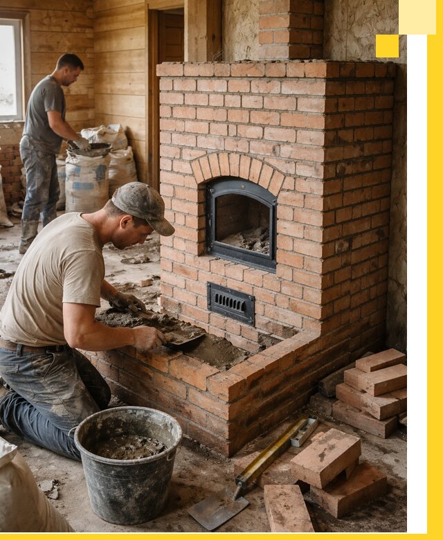 Профессиональное строительство печей в Качканаре под ключ