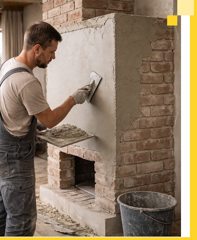 Отделка печей и облицовка каминов в Качканаре под ключ