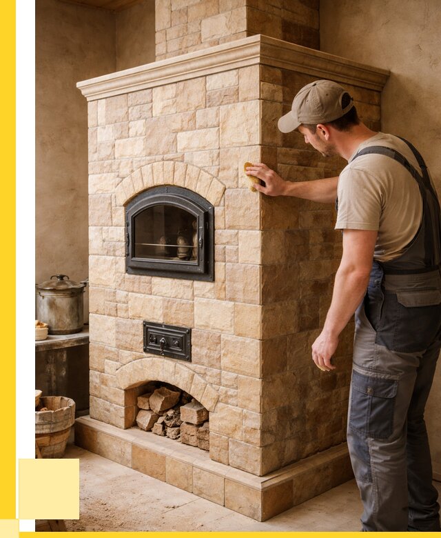 Облицовка печей в Качканаре от 4614 р. под ключ | ЭриданКчк