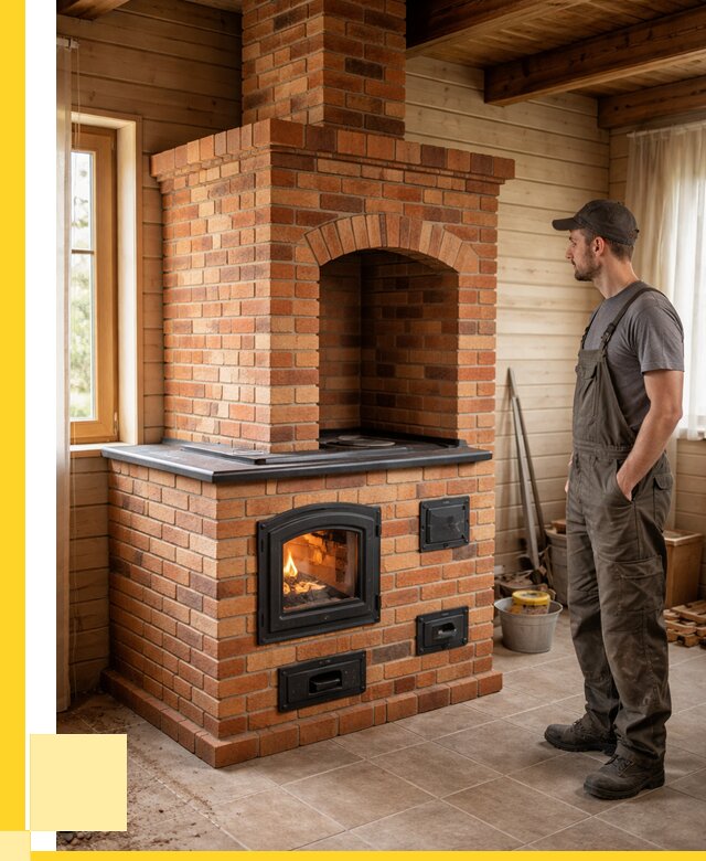 Кирпичные печи в Качканаре: купить от 153795 р. | ЭриданКчк