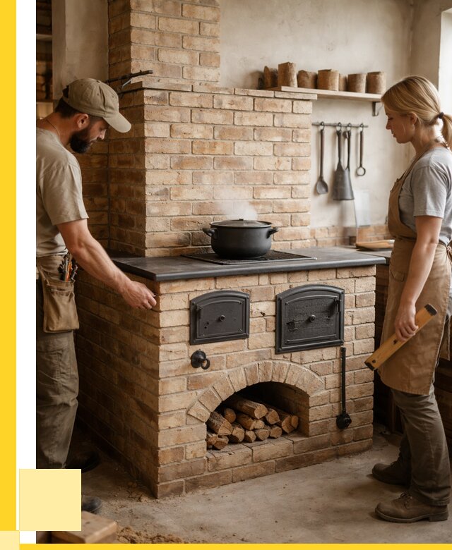 Варочно отопительные печи в Качканаре от 92277 р. | ЭриданКчк