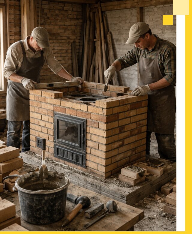 Изготовление и установка варочных печей под ключ в Качканаре