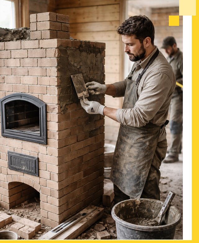 Изготовление и установка печей-шведок под ключ в Качканаре