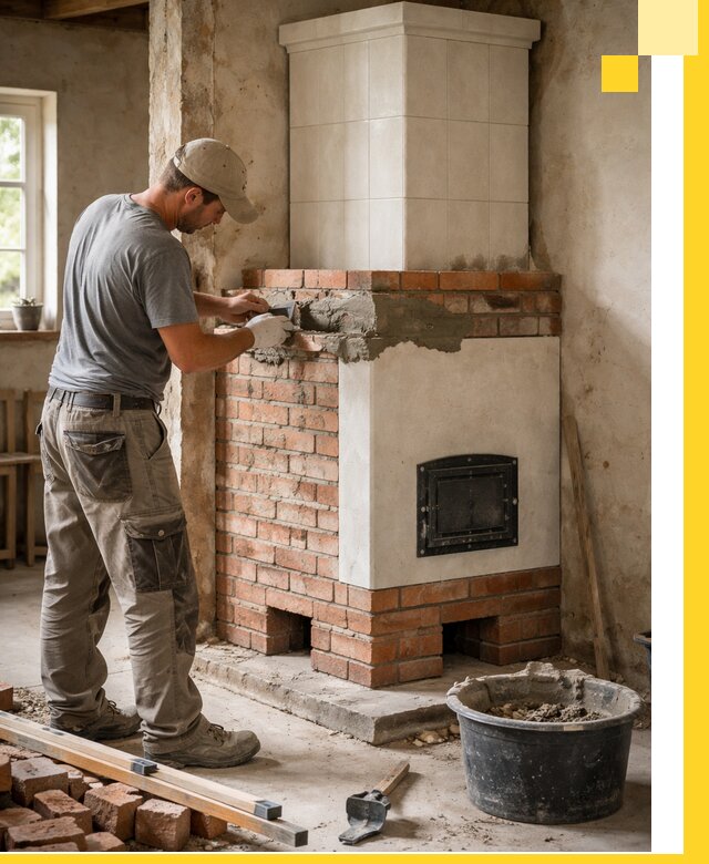 Изготовление и установка печей-голландок под ключ в Качканаре