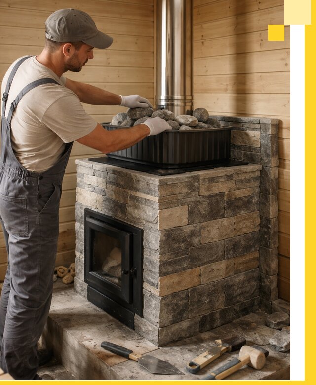 Печи для парной в Качканаре, производство, монтаж и обслуживание