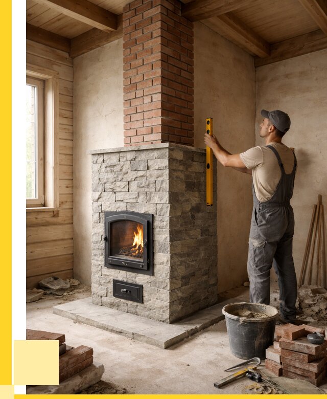 Печи и дымоходы под ключ в Качканаре от 46139 р., ЭриданКчк