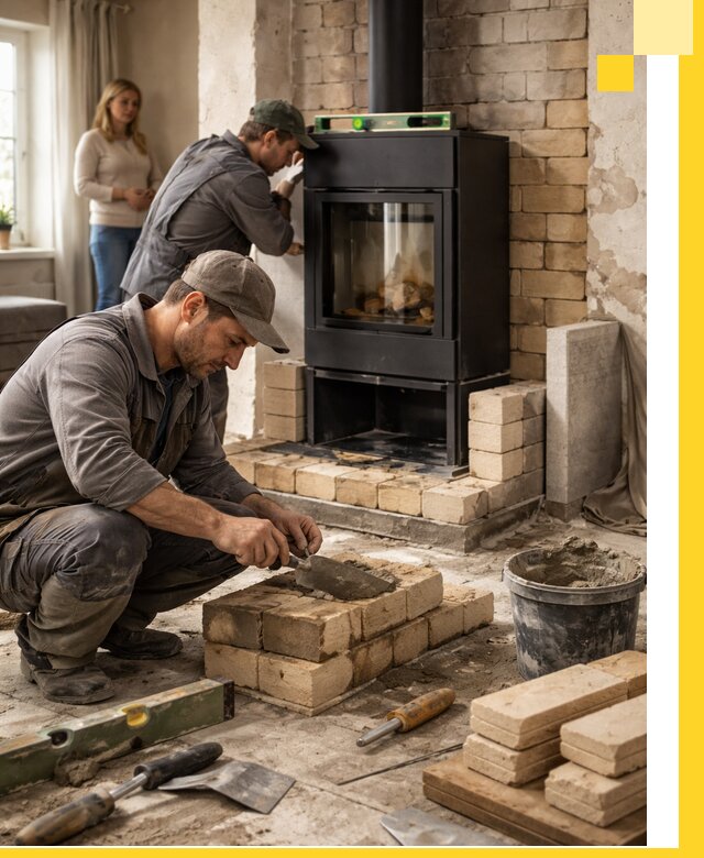 Печи и камины под ключ: проект, установка в Качканаре