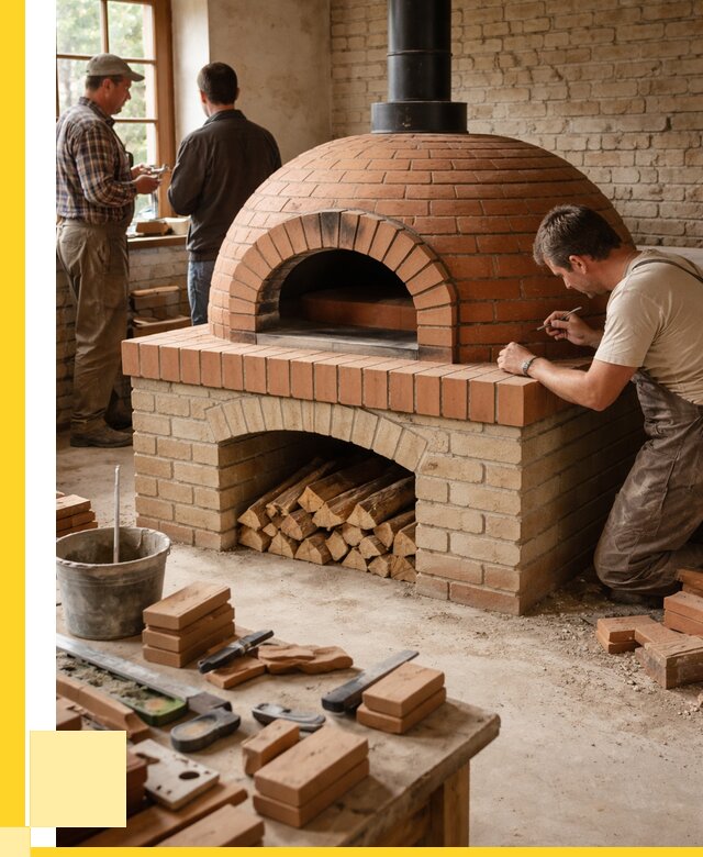 Помпейская печь дровяная для пиццы в Качканаре | ЭриданКчк от 205060 р.