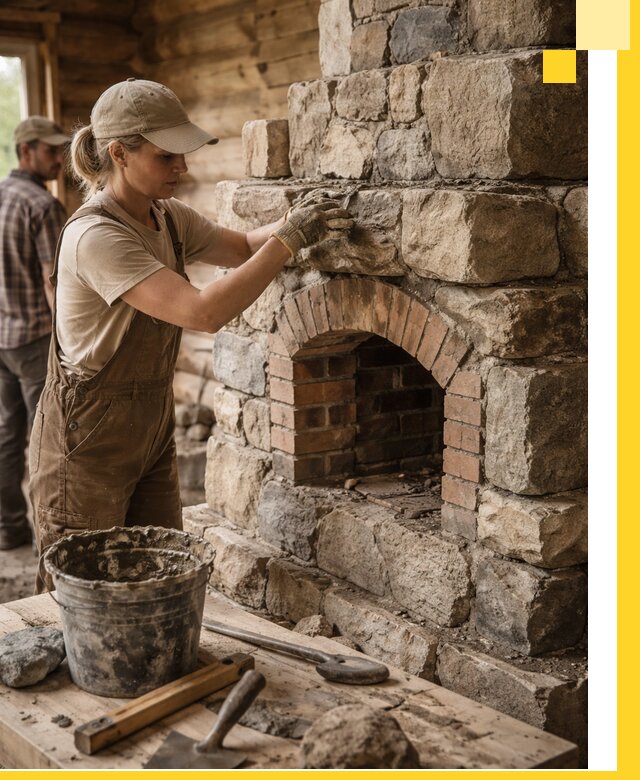 Каменные печи на заказ и монтаж в Качканаре, долговечные решения