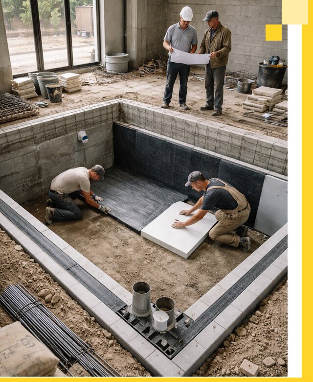 Проекты частных и общественных бассейнов под ключ в Качканаре