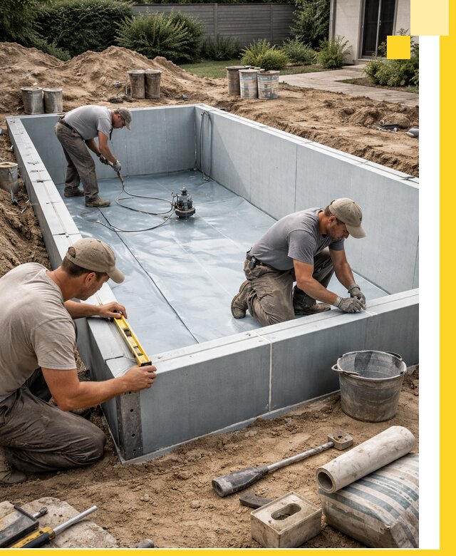 Профессиональный монтаж бассейнов под ключ в Качканаре с гарантией