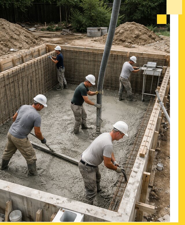 Строительство бетонных бассейнов под ключ в Качканаре