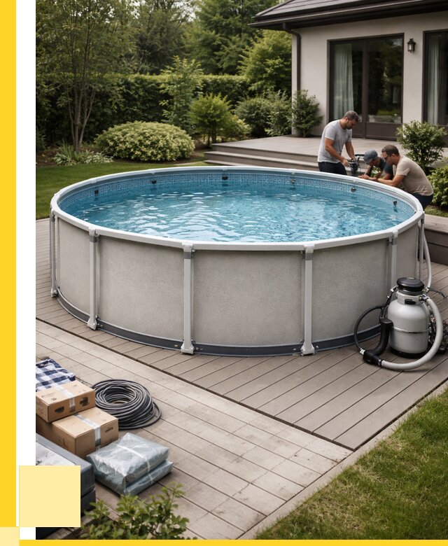 Купить каркасные бассейны в Качканаре от 46139 р. | ЭриданКчк