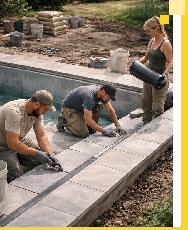 Строительство и монтаж уличных бассейнов под ключ в Качканаре