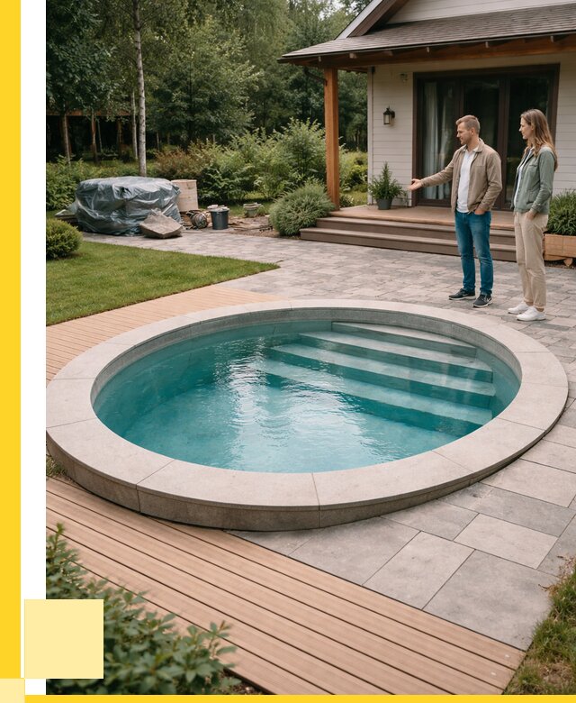 Бассейн на даче под ключ в Качканаре от 205060 р., ЭриданКчк