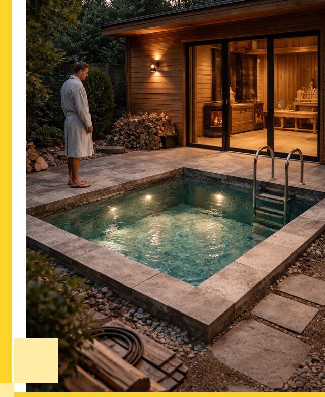 Бани с бассейном под ключ в Качканаре от 97404 р. | ЭриданКчк