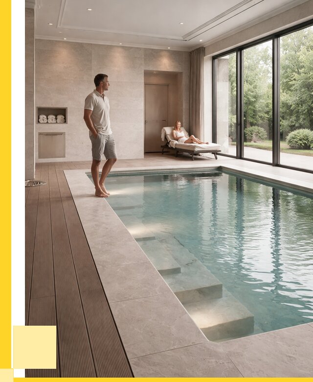 Бассейны в коттедже под ключ в Качканаре от 1230360 р. | ЭриданКчк