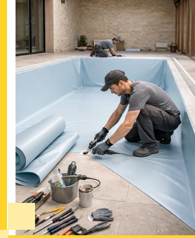 Пленка ПВХ для бассейнов в Качканаре от 2563 р. | ЭриданКчк