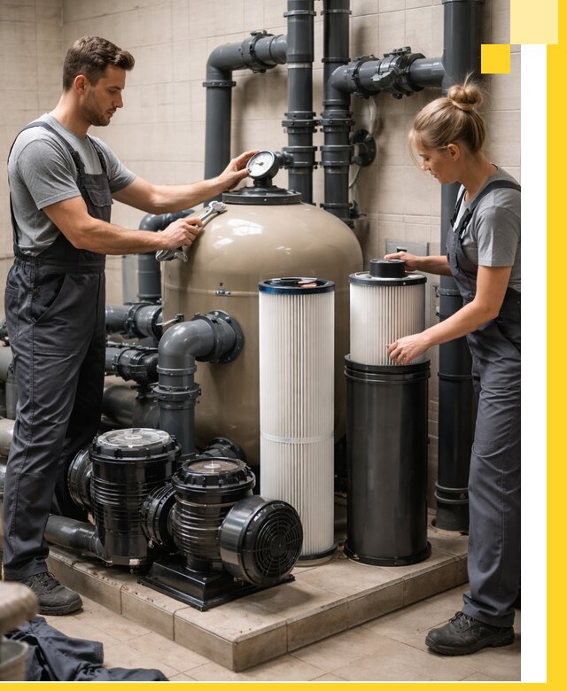 Фильтры и системы фильтрации для бассейнов в Качканаре