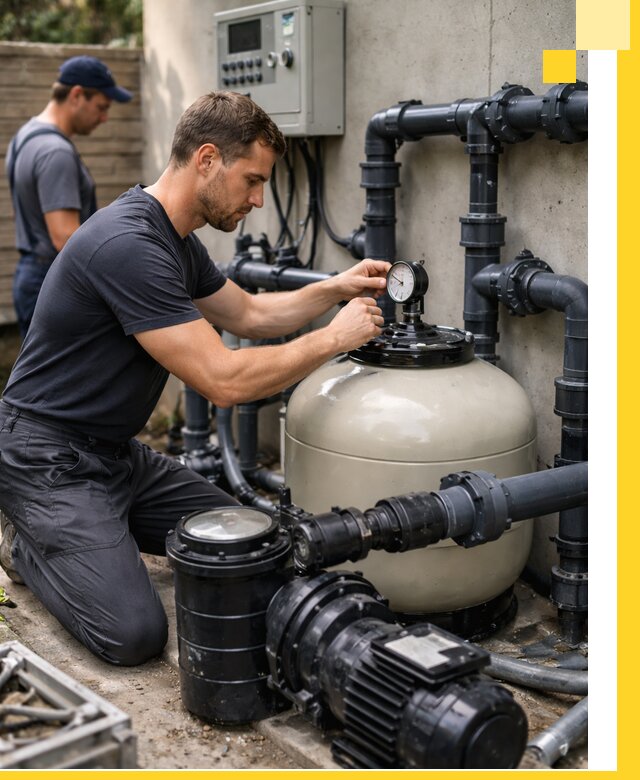 Поставка и монтаж фильтровального оборудования для бассейнов в Качканаре