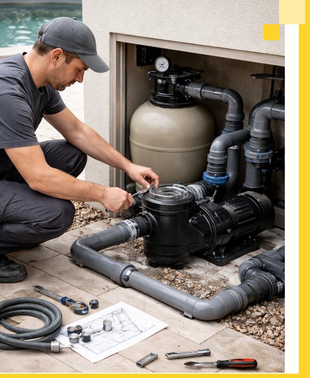 Поставка, монтаж и сервис насосов для бассейнов в Качканаре