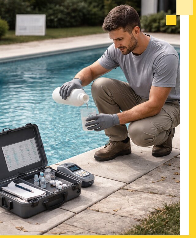 Профессиональная дезинфекция воды в бассейне в Качканаре