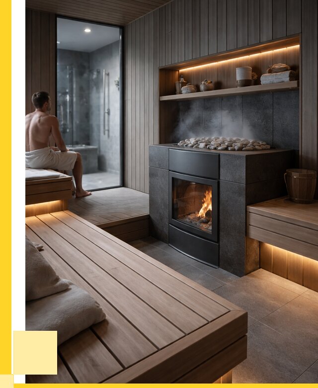 Проект сауны в частном доме в Качканаре от 35886 р. | ЭриданКчк