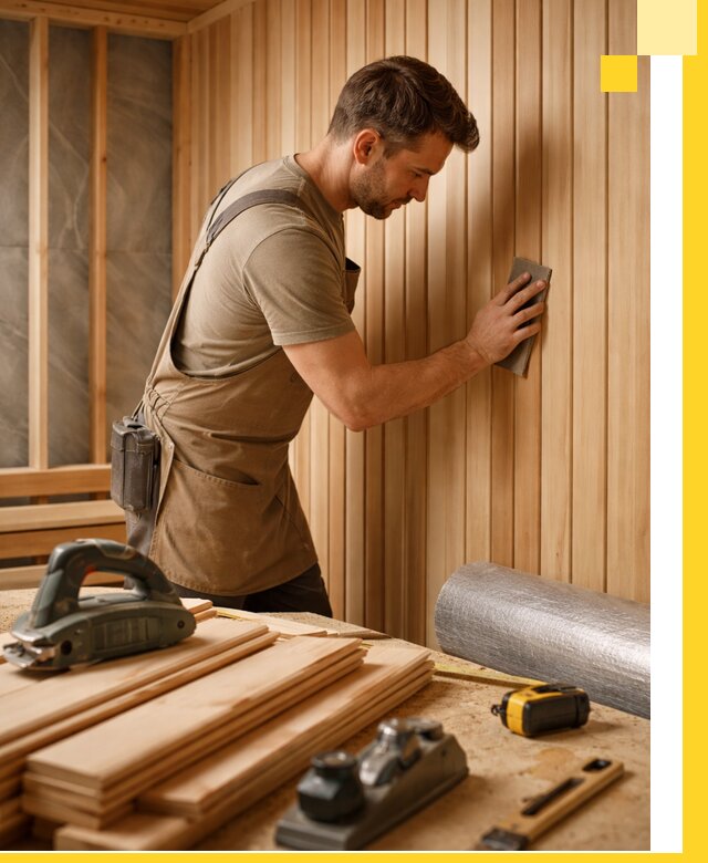 Профессиональная отделка саун и парных под ключ в Качканаре