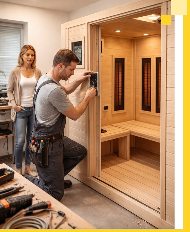 Инфракрасные сауны под ключ в Качканаре продажа и установка