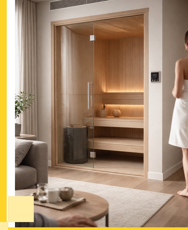 Сауна в квартире под ключ в Качканаре от 123036 р. ЭриданКчк