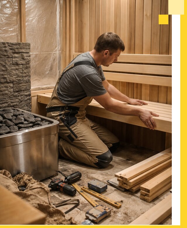 Сауны для дома под ключ с проектированием и монтажом в Качканаре