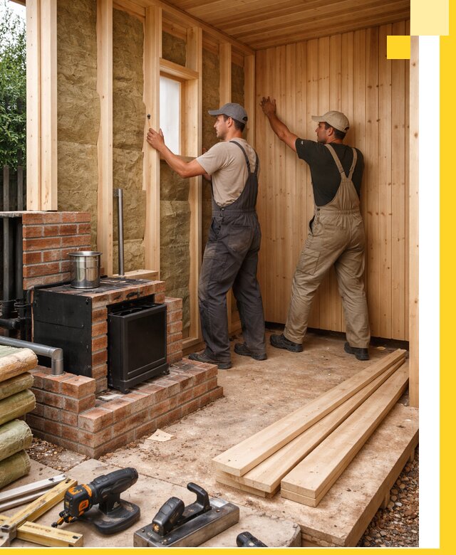 Строительство и установка дачных саун под ключ в Качканаре