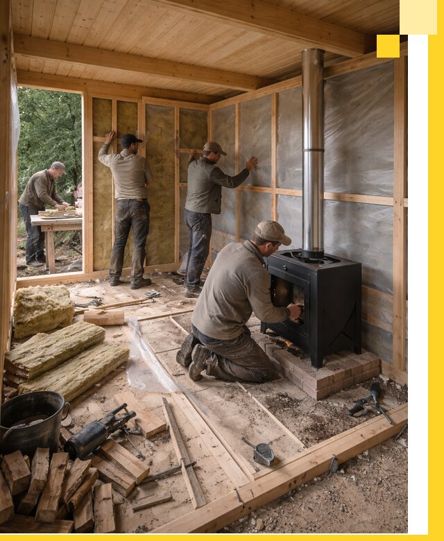 Профессиональный монтаж бань под ключ в Качканаре для дома