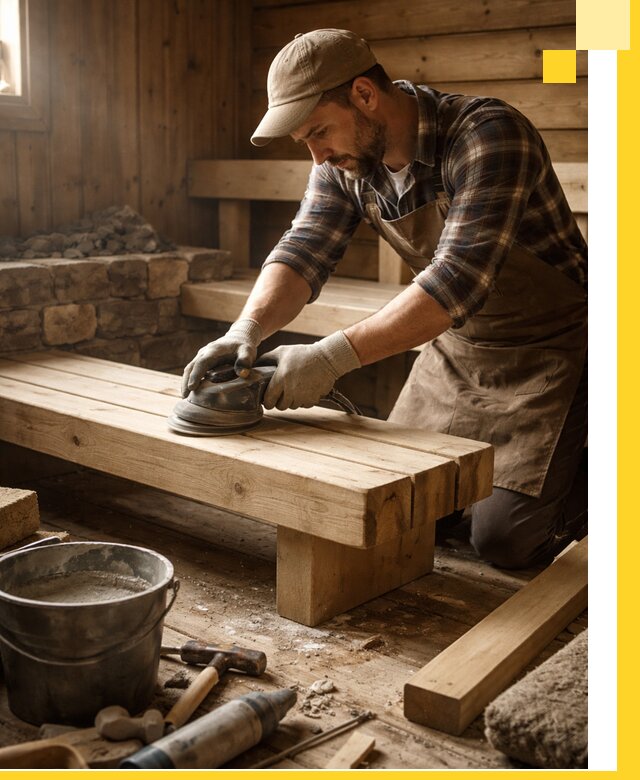 Ремонт бань под ключ в Качканаре с гарантией качества и сроков