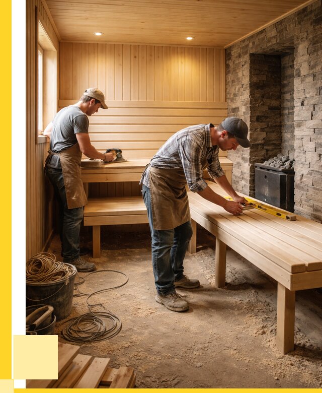 Отделка бани в Качканаре: внутренняя отделка от 3076 р. | ЭриданКчк