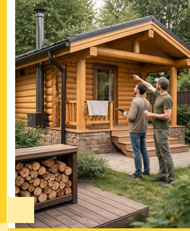 Бани для дачи под ключ в Качканаре от 256325 р. | ЭриданКчк