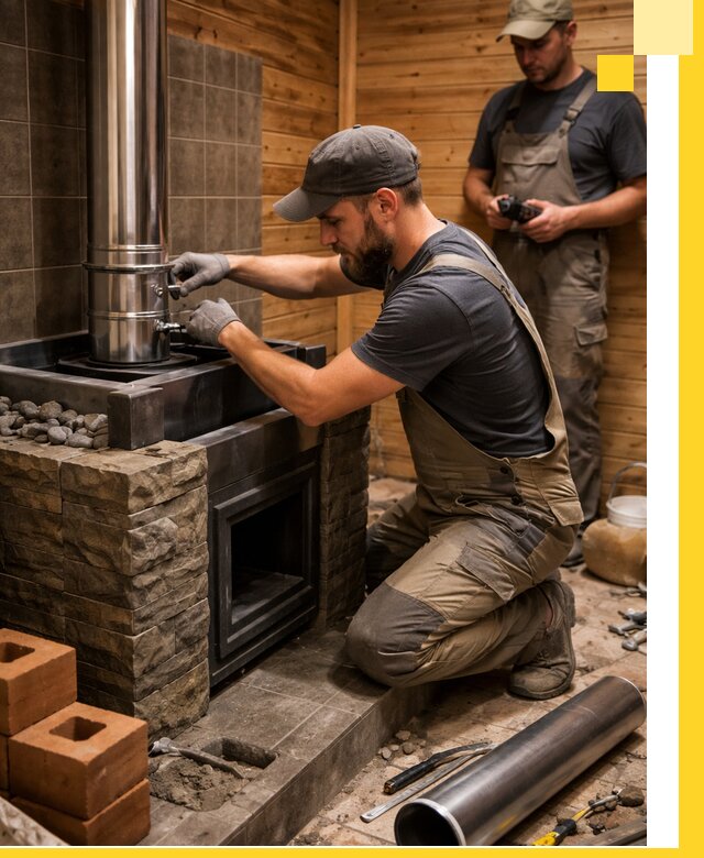 Изготовление и установка банных печей под ключ в Качканаре