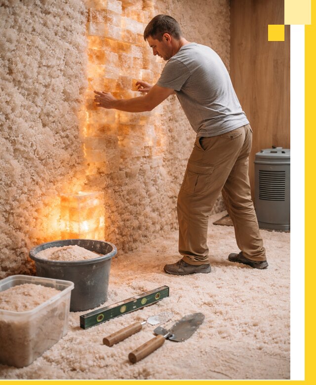 Проектирование и монтаж соляных комнат в Качканаре под ключ