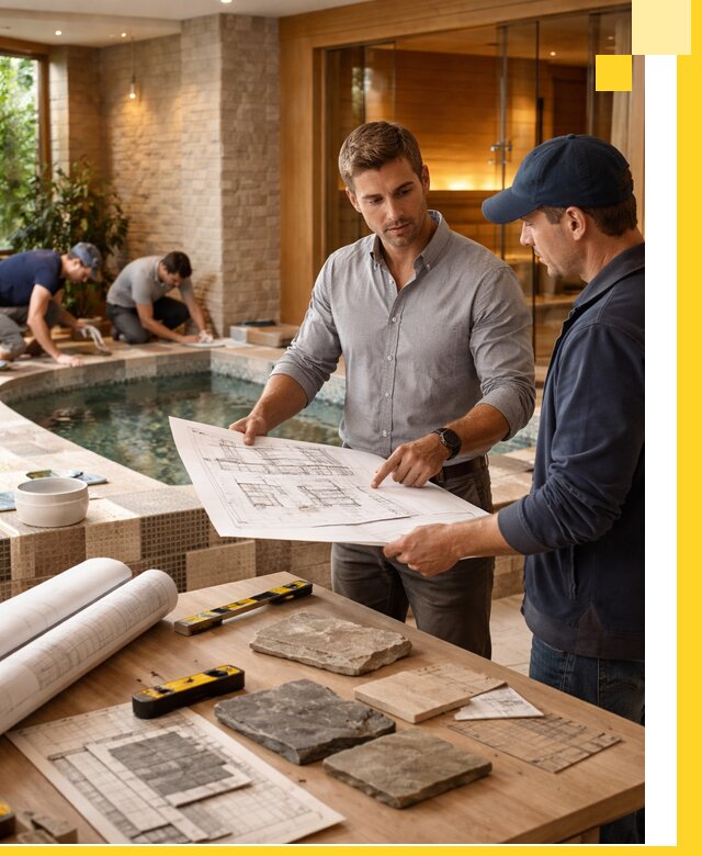 Проектирование SPA зон под ключ в Качканаре с инженерией